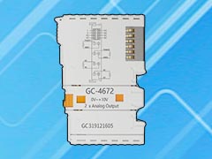 GC-4672型2路0V～+10V电压模拟量输出IO(16位）