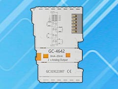 GC-4642型2路0～20mA电流模拟量输出IO(16位）