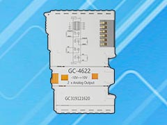 GC-4622型2路-10V～+10V电压模拟量输出IO(16位）