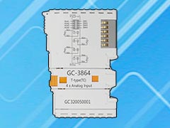 GC-3864型4路T型热电偶温度模拟量输入IO