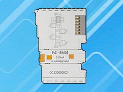 GC-3644型4路0～20mA电流模拟量输入IO(16位）