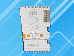GC-3624型4路-10V～+10V电压模拟量输入IO（16位）