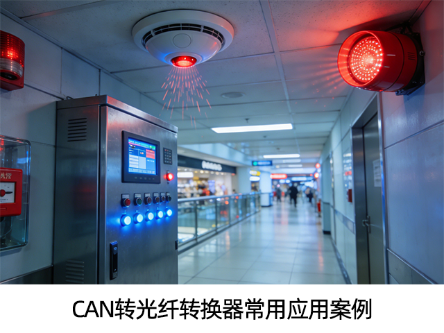 CAN转光纤转换器常用应用案例 CAN转光纤转换器常用应用案例
